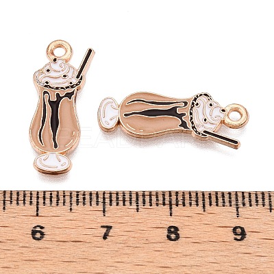 Alloy Enamel Pendants ENAM-T020-49-RS-1