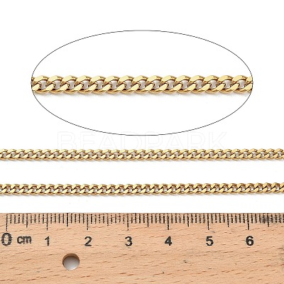 316L Surgical Stainless Steel Curb Chains CHS-H115-01B-G-1
