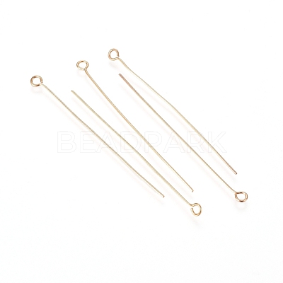 304 Stainless Steel Eye Pins X-STAS-L238-005C-G-1