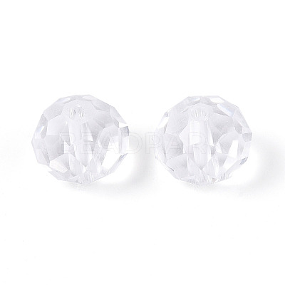 Baking Paint Transparent Glass Beads GLAA-N011-10mm-02-1