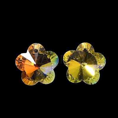 Glass Pendants GLAA-I057-01B-1