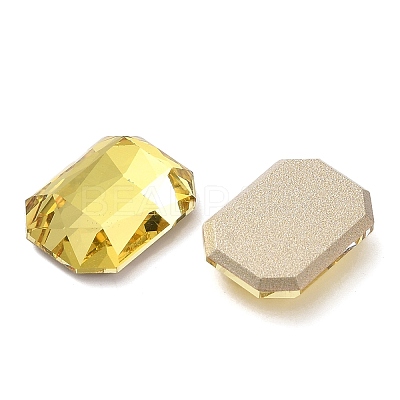 Glass Rhinestone Cabochons RGLA-P037-14A-D226-1