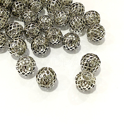 Brass European Beads KK-I440-AS-1
