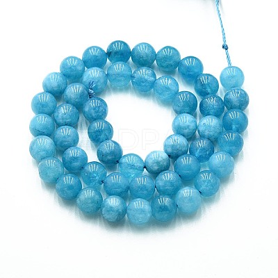 Natural Quartz Beads Strands G-N355-8mm-16-1