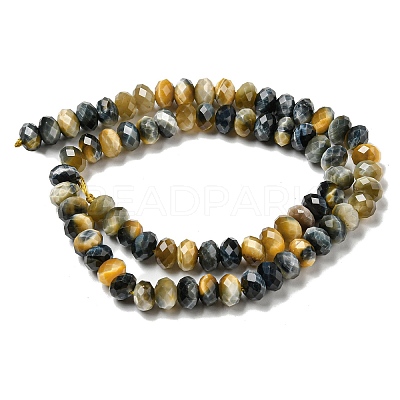 Natural Tiger Eye Beads Strands G-K351-B02-03-1