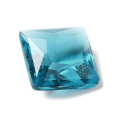 Pointed Back Glass Rhinestone Cabochons GLAA-B012-38B-1