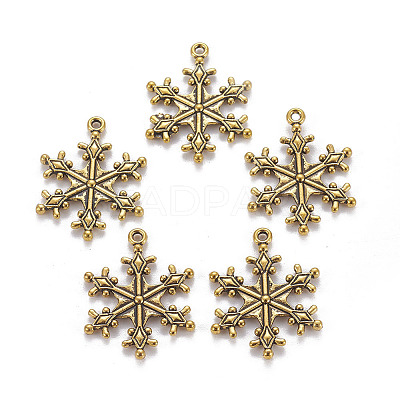 Zinc Tibetan Style Alloy Pendants X-TIBEP-12740-AG-LF-1