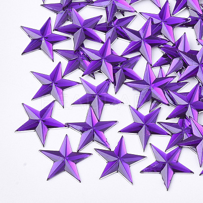 Plastic Cabochons KY-T012-02H-1