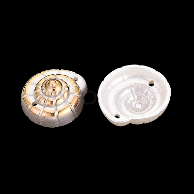 ABS Plastic Imitation Pearl Connector Charms PL-N007-30-1