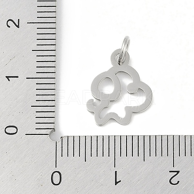 Non-Tarnish 304 Stainless Steel Pendants STAS-L279-001P-01-1
