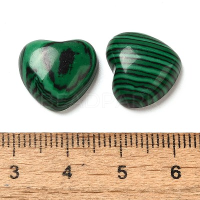Synthetic Malachite Cabochons G-F776-02A-08-1