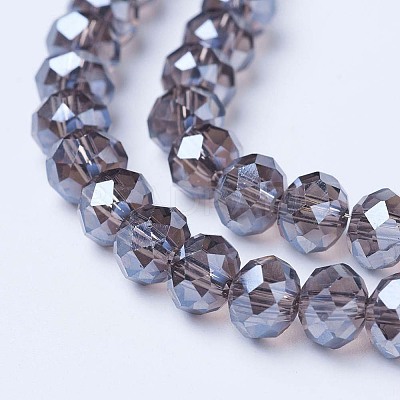 Electroplate Glass Beads Strands EGLA-A034-T3mm-A09-1