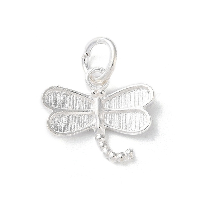 925 Sterling Silver Insect Charms STER-E071-05S-04-1