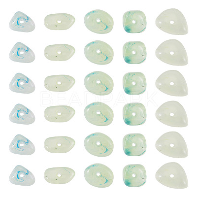 50G Transparent Acrylic Beads TACR-TA0001-62H-1
