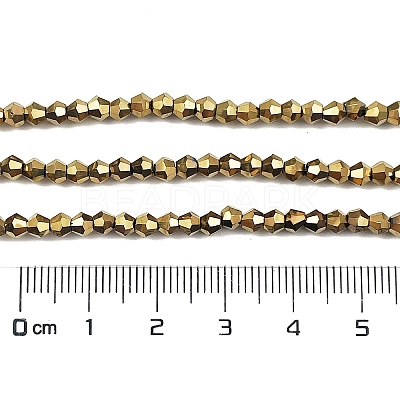 Transparent Electroplate Glass Beads Strands X-EGLA-A039-T3mm-UA11-1