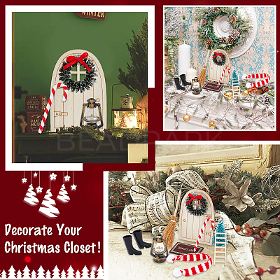 Christmas Theme Mini Display Decoration Kit AJEW-WH0291-32-1