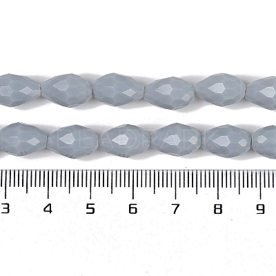 Opaque Solid Color Beads Strands EGLA-N013-P8mm-D05-1