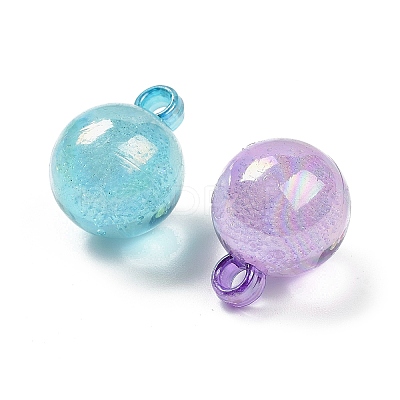 Transparent Acrylic Pendants OACR-I019-01-1