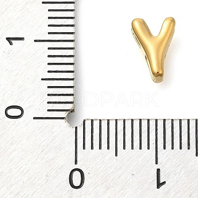 Ion Plating(IP) 304 Stainless Steel Slide Charms STAS-B075-37G-Y-1