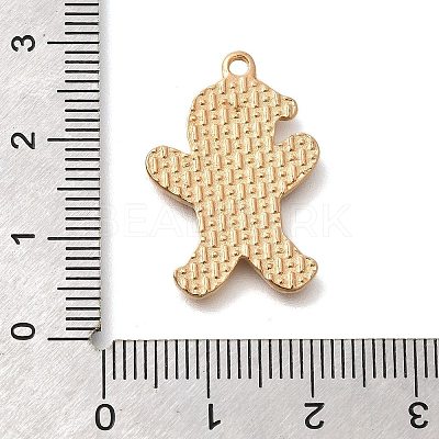 Christmas Theme Alloy Enamel Pendants ENAM-Q509-02KCG-11-1