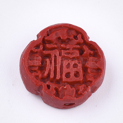 Cinnabar Beads X-CARL-T001-14-1