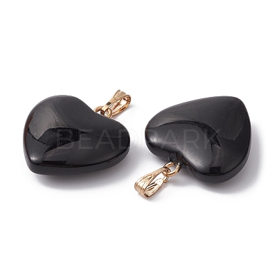 Spray Painted Glass Pendants GLAA-YW0001-99-1