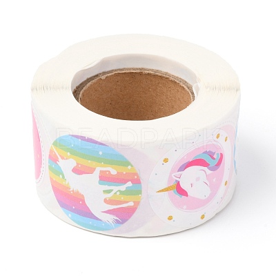 8 Styles Horse Paper Stickers DIY-L051-008-1
