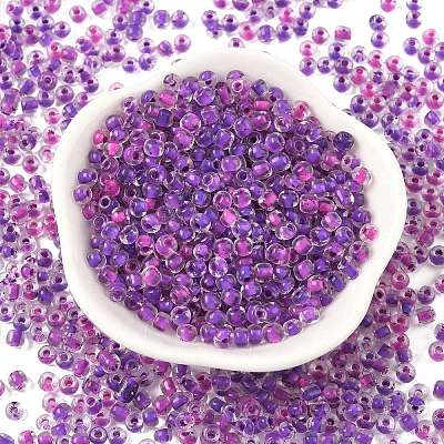 (Defective Closeout Sale: Fade)Glass Seed Beads SEED-XCP0001-27-1