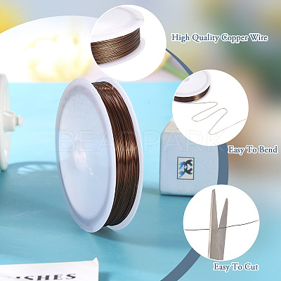 Copper Jewelry Wire CWIR-TAC0002-02A-03-1