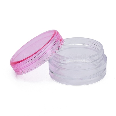 3G PS Plastic Empty Portable Facial Cream Jar MRMJ-WH0020-01B-1