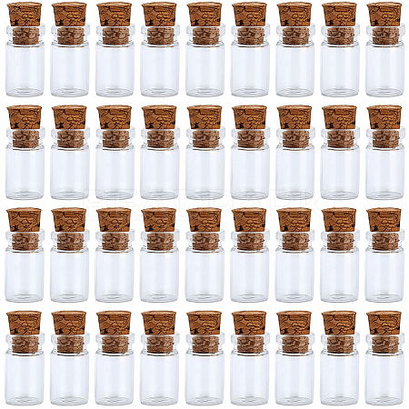 100Pcs Mini Tube Glass Wishing Bottles AJEW-CP0009-88-1