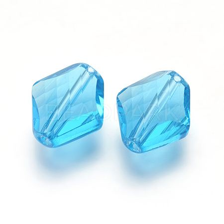 Imitation Austrian Crystal Beads SWAR-F080-12x14mm-25-1