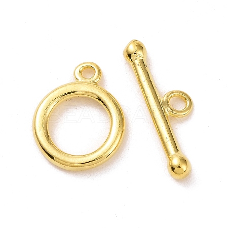 Brass Toggle Clasps KK201-G-1