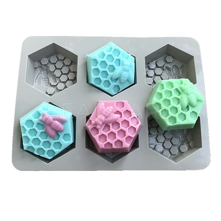 Food Grade DIY Soap Making Silicone Molds PW-WG27391-01-1