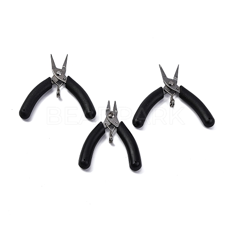 3Pcs Stainless Steel Jewelry Pliers Sets PT-C002-01-1