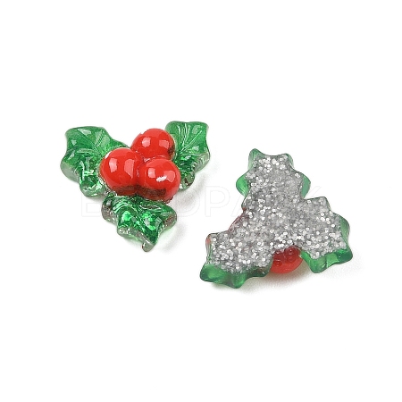 Christmas Series Cute Transparent Resin Decoden Cabochons RESI-S03-03H-1