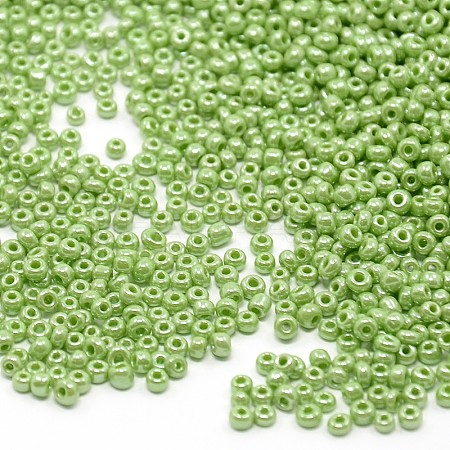 (Repacking Service Available) Glass Seed Beads SEED-C021-3mm-124-1