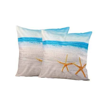 Linen Pillow Covers AJEW-WH20067-040A-1