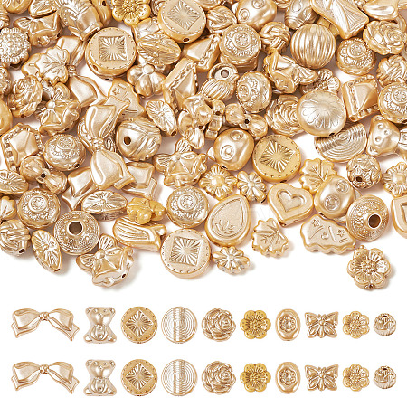 100G Pearlized Opaque Acrylic Beads TACR-TA0001-83-1