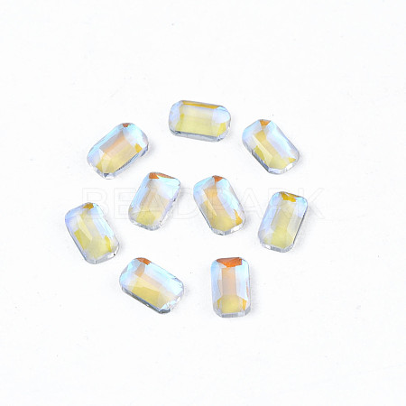 Glass Rhinestone Cabochons MRMJ-N027-023A-1