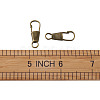 Iron Keychain Clasp Findings IFIN-TAC0002-11AB-6