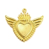 Alloy Rhinestone Settings Pendant PALLOY-H132-02G-07-1