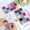 1800Pcs 30 Colors Imitation Pearl Acrylic Beads OACR-SP0001-17-3