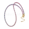 3.5MM Round Nylon Cotton Cord Necklace Making NJEW-C106-03G-07-1