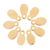 50Pcs 304 Stainless Steel Charms STAS-CJ0001-164G-1