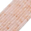 Natural Pink Aventurine Beads Strands X-G-P608-A17-01-2