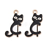 Alloy Enamel Pendants ENAM-K082-01A-KCG-1