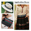 Ethnic Style Embroidery Polyester Ribbons SK-TAC0001-03-7