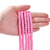 Handmade Polymer Clay Beads Strands X-CLAY-N008-008C-6