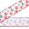 5 Yards Thanksgiving Day Printed Polyester Wired Ribbon OCOR-K009-01D-1